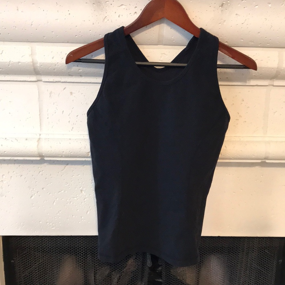 lululemon athletica Black Tank Top